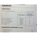 605 89-99 Revue Technique Peugeot