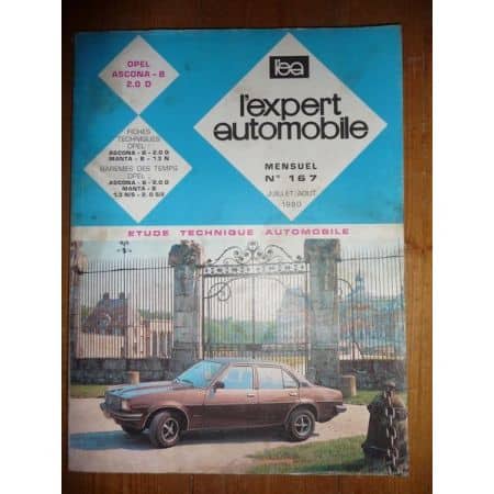 ASCONA B 2.0D Revue Technique Opel