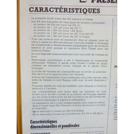 AX 92-- Revue Technique CITROEN