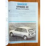 AX  Ess. Revue Technique CITROEN