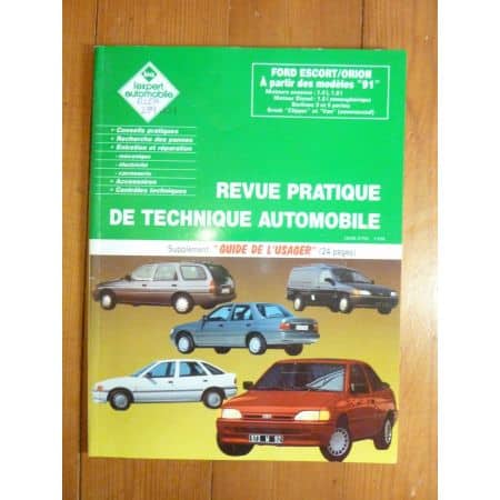 Escort Orion 91 Revue Technique FORD