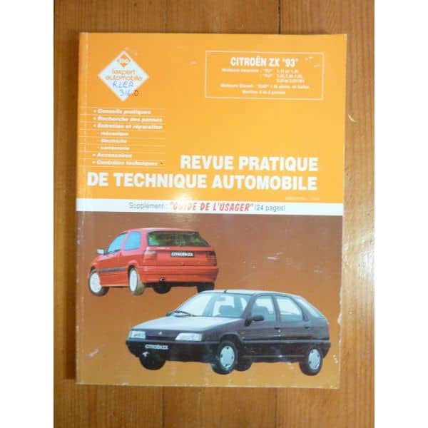 ZX 93. Revue Technique CITROEN