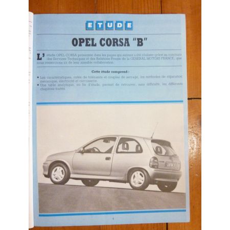 Corsa B 93-  Revue Technique OPEL