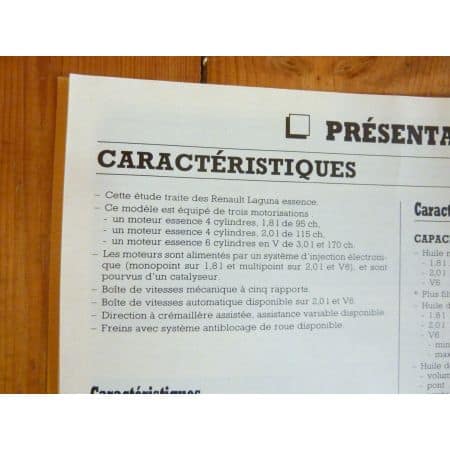 Laguna Ess. Revue Technique RENAULT