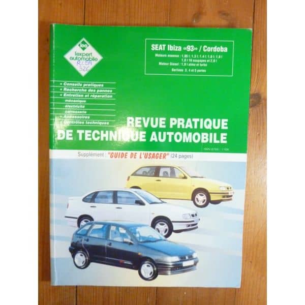Ibiza 93 - Cordoba Revue Technique SEAT
