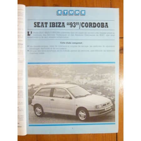 Ibiza 93 - Cordoba Revue Technique SEAT