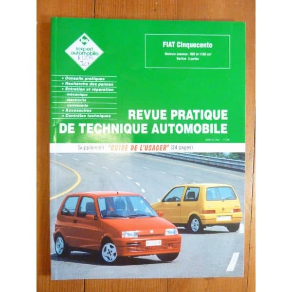 Cinquecento Ess Revue Technique FIAT