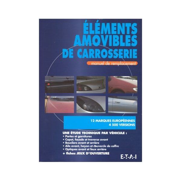 elements amovibles Carrosserie - Manuel Atelier