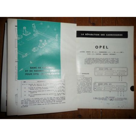 OPEL gamme Revue Technique Carrosserie Opel
