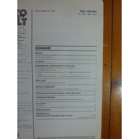 Golf Boston Revue Technique Electronic Auto Volt Volkswagen