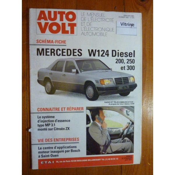 200 250 300 Revue Technique Electronic Auto Volt Mercedes