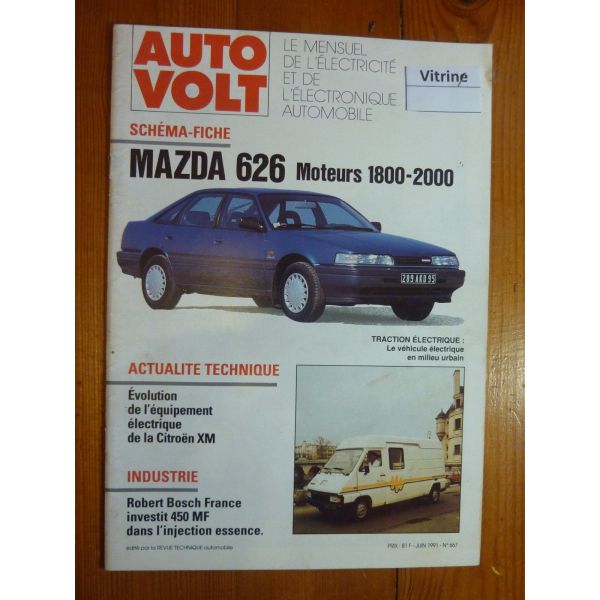 636 Revue Technique Electronic Auto Volt Mazda