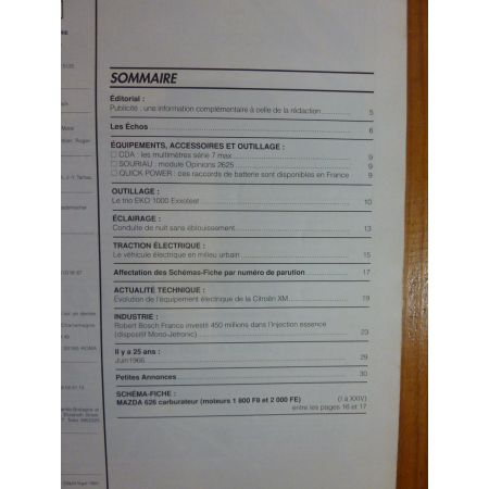636 Revue Technique Electronic Auto Volt Mazda