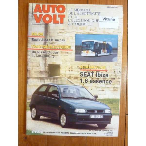 Ibiza 1.6 Ess Revue Technique Electronic Auto Volt Seat