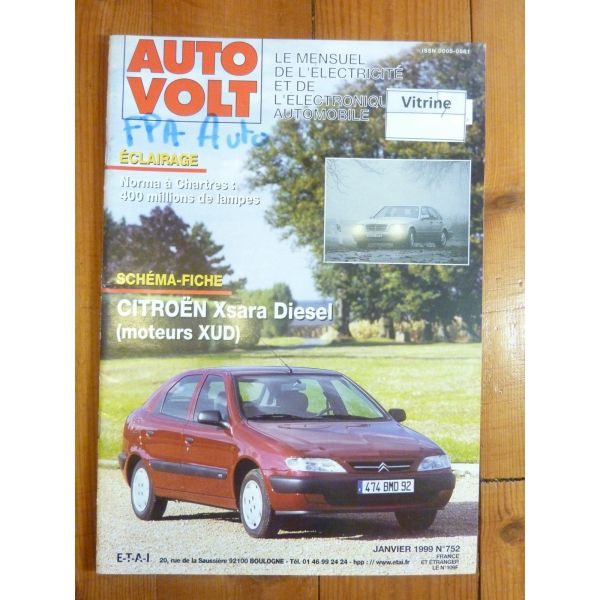 Xsara Die Revue Technique Electronic Auto Volt Citroen