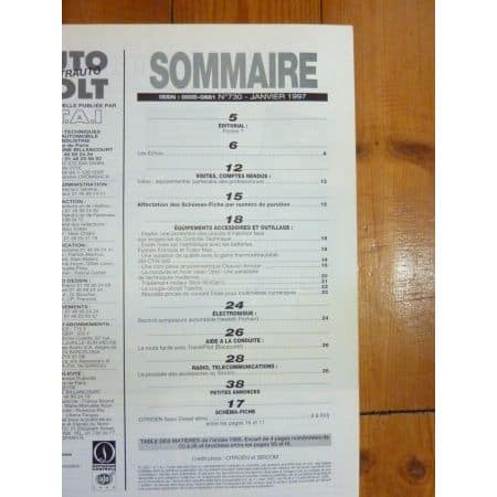 Saxo Die Revue Technique Electronic Auto Volt Citroen