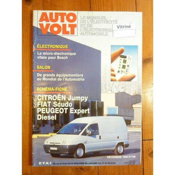 Jumpy Scudo Expert Revue Technique Electronic Auto Volt Citroen
