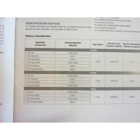 Astra 1.7DTi 00- Revue Technique Electronic Auto Volt Opel