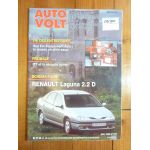 Laguna 2.2D Revue Technique Electronic Auto Volt Renault