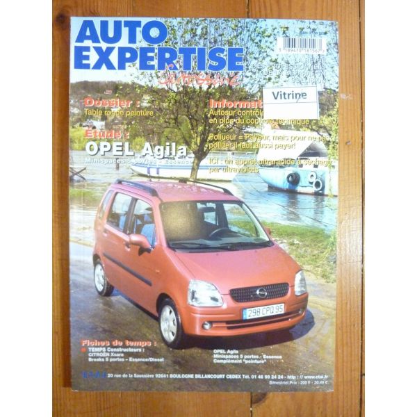 Agila Revue Auto Expertise Opel