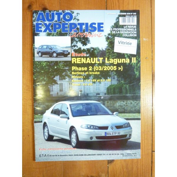 Laguna II ph2 Revue Auto Expertise Renault
