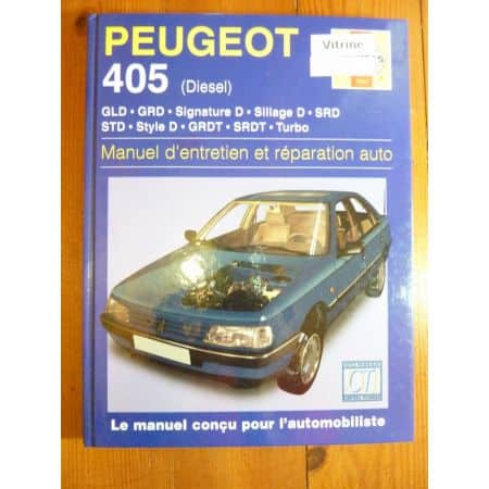 405 Die Revue Technique Haynes Peugeot