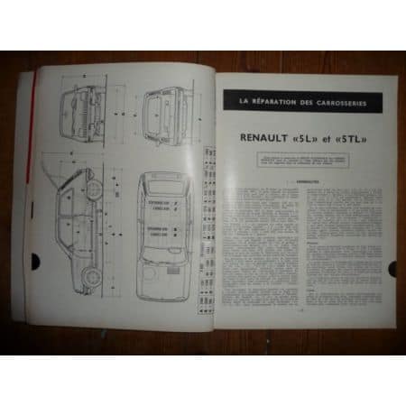 R5 L TL Revue Technique Carrosserie Renault