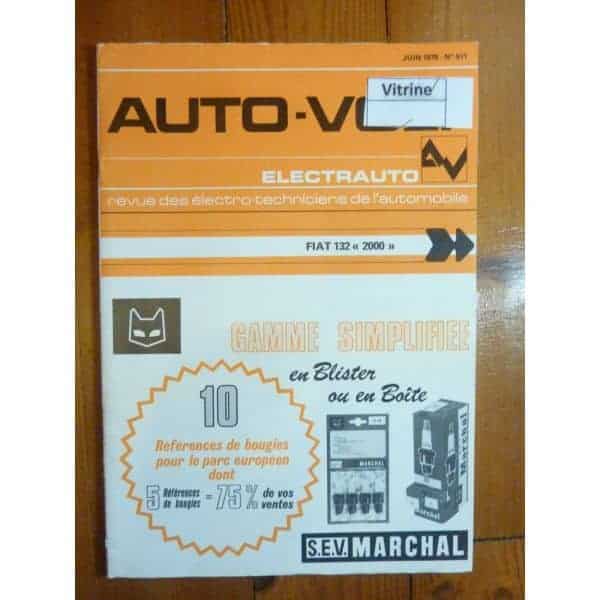 132 2000 Revue Technique Electronic Auto Volt Fiat