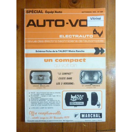 Rancho Revue Technique Electronic Auto Volt Talbot Simca