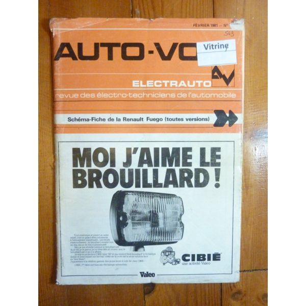 Fuego Revue Technique Electronic Auto Volt Renault