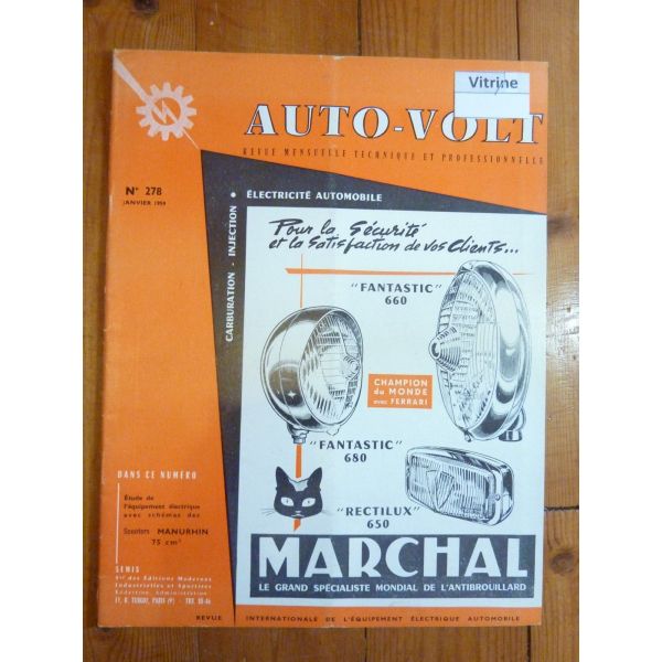 75cc Revue Technique Electronic Auto Volt Manurhin