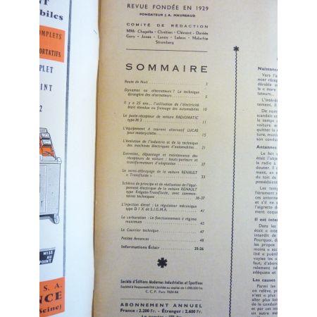 Fregate Revue Technique Electronic Auto Volt Renault