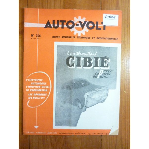 203 Revue Technique Electronic Auto Volt Peugeot