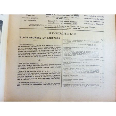 Magazine 0185  Revue electronic Auto Volt