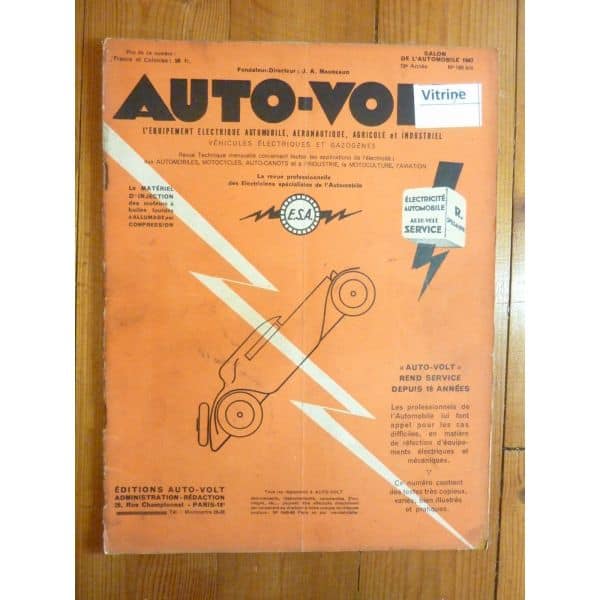 Magazine 0185bis  Revue electronic Auto Volt