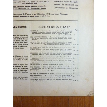 Magazine 0189  Revue electronic Auto Volt