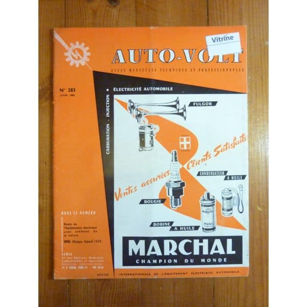 Olympia Rekord 59 Revue Technique Electronic Auto Volt Opel