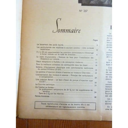 LD610 Revue Technique Electronic Auto Volt Willeme