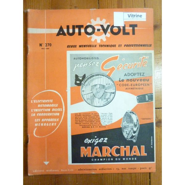 JL10 Revue Technique Electronic Auto Volt Somua