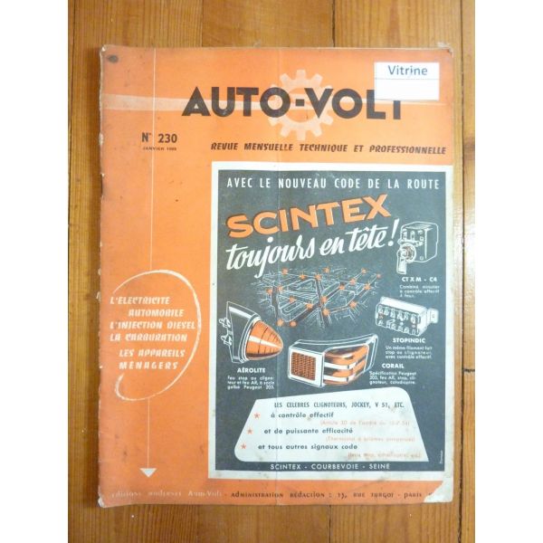 9 Aronde 54-55   Revue Electronic Auto Volt