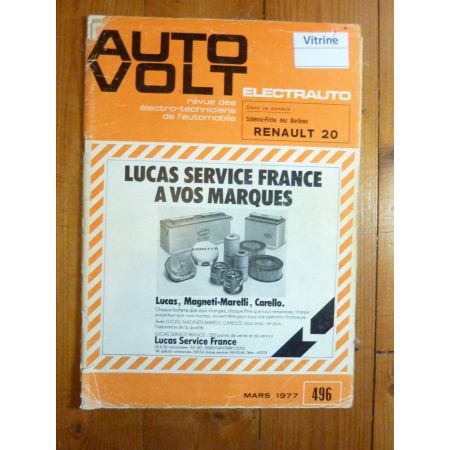 R20 Revue Technique Electronic Auto Volt Renault