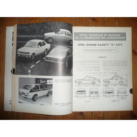 Kadett C City Revue Technique Carrosserie Opel