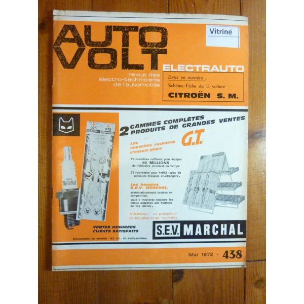 SM Revue Technique Electronic Auto Volt Citroen