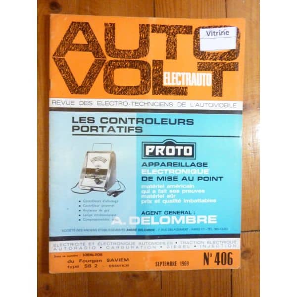 SB2 Revue Technique Electronic Auto Volt Saviem