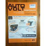 CX 2000 Revue Technique Electronic Auto Volt Citroen