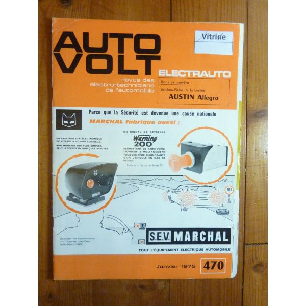 Allegro Revue Technique Electronic Auto Volt Austin