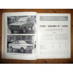Escort II Revue Technique Carrosserie Ford