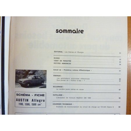 Allegro Revue Technique Electronic Auto Volt Austin