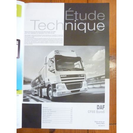 CF85 Revue Technique PL DAF