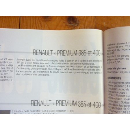 Premium 385 400 Revue Technique PL Renault